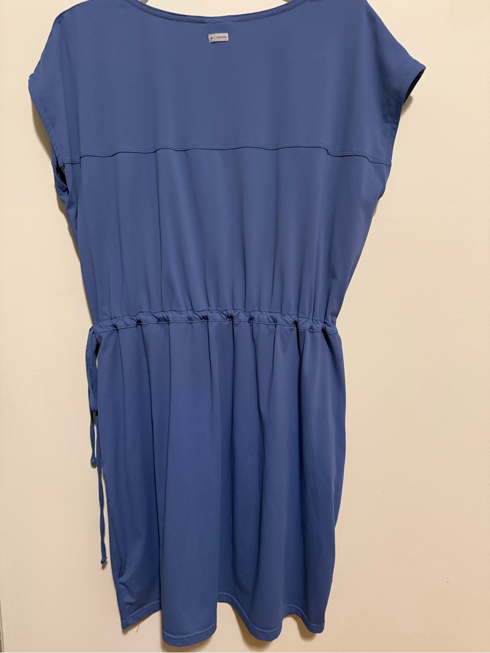 Columbia Sportswear Blue Cap Sleeve Drawstring Utility Athletic Dress | XL - Picture 2 of 4
